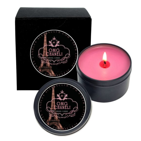 OMG CHANEL! 7 Oz Vegan Candle - Picture 2 of 4
